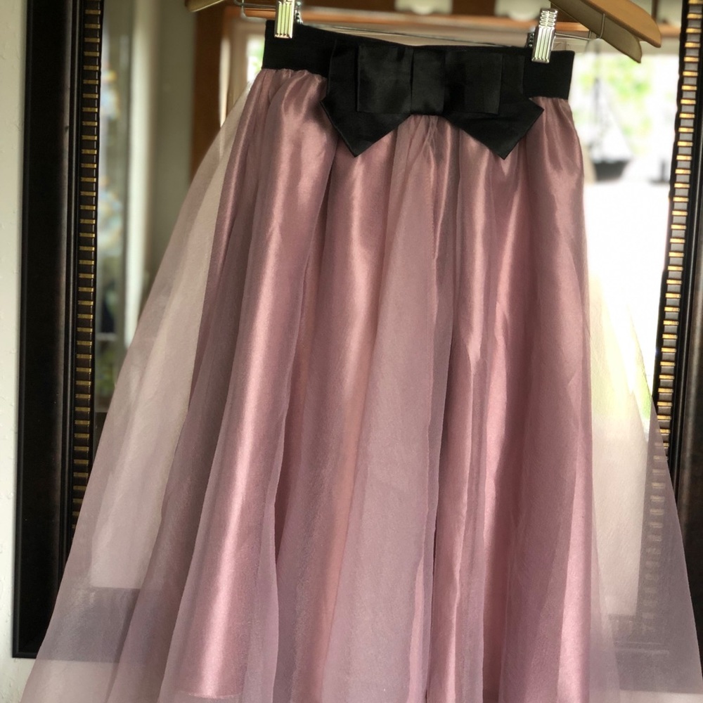 Powdered Pink Tulle Skirt